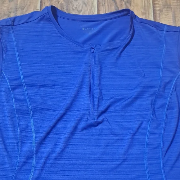 Athleta Royal Blue Muscle Tee - Picture 4 of 11